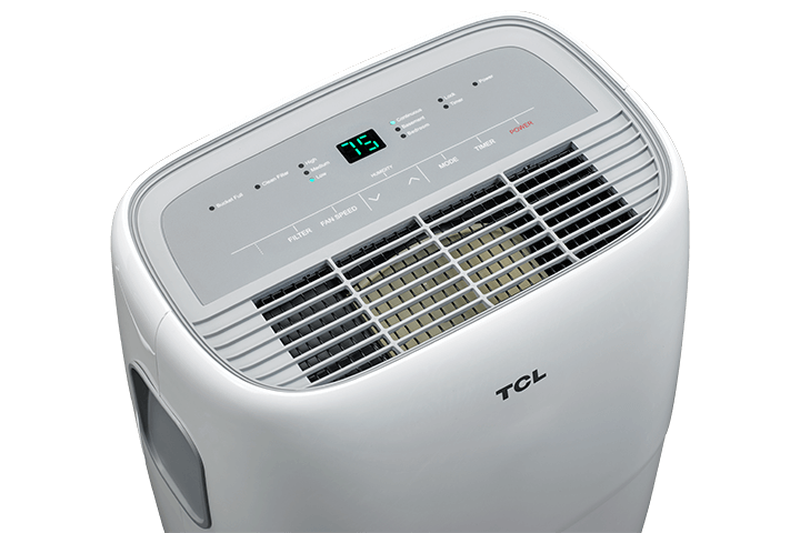 尊龙凯时 30 Pint Dehumidifier TDW30E19 - Top