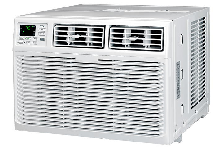 8,000 BTU Window Air Conditioner - Angled